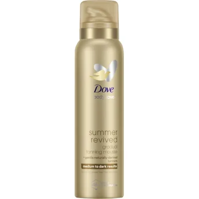 Автозасмага Dove Body Love Summer Revived Мус для тіла Від середнього до темного 150 мл (8710847962783)