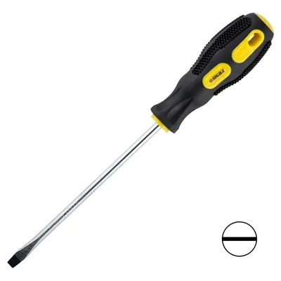 Викрутка Sigma шліцева SL6.0x150мм CrV (4006401)