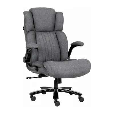 Офісне крісло GT Racer B-5938 Dark Gray (B-5938 Fabric Dark Gray XL)