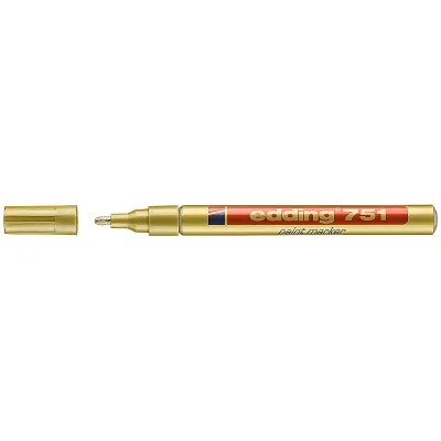 Маркер Edding Paint 1-2 мм круглий золотий (e-751/53)