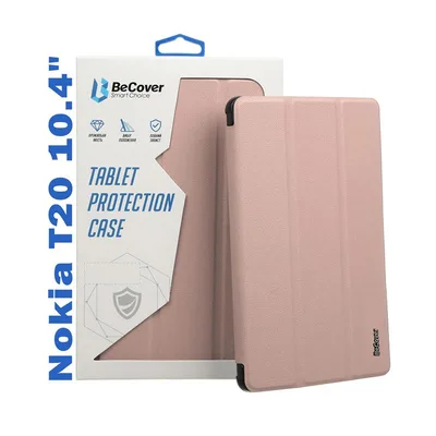 Чохол до планшета BeCover Smart Case Nokia T20 10.4" Rose Gold (708052)