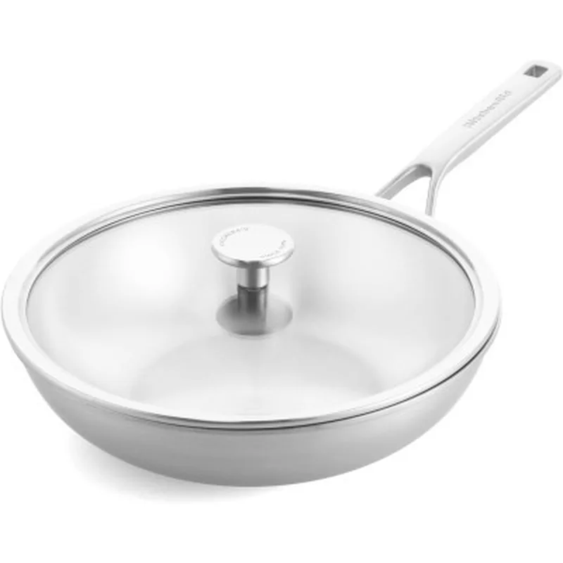 Сковорода KitchenAid Wok MSS 28 см 3,5 л з кришкою (CC003254-001)
