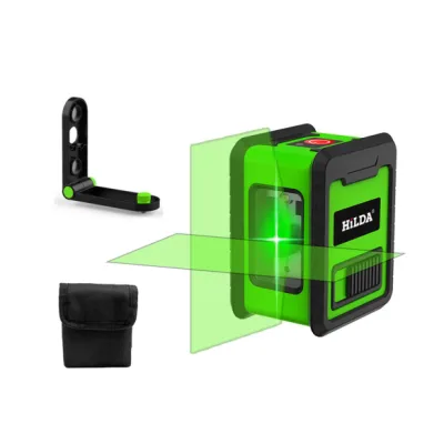Лазерний нівелір HiLDA IP54, 500cm, Green, настінний кронштейн (Hilda-WB-Gn)