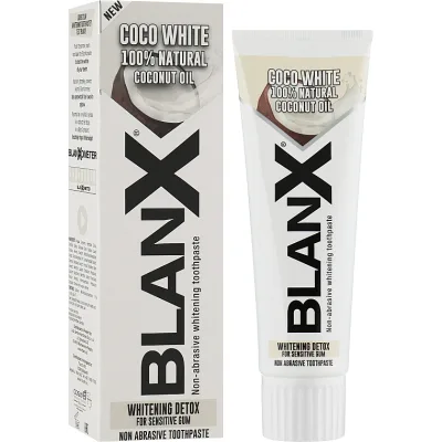 Зубна паста BlanX Coco White 75 мл (8017331071540)