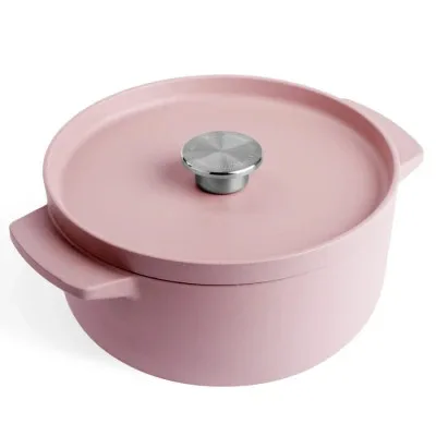 Каструля KitchenAid чавунна з кришкою 3,3 л Суха троянда (CC007430-001)
