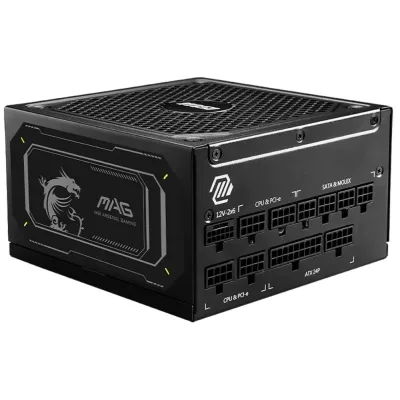 Блок живлення MSI 1000W (MAG A1000GL PCIE5 II)