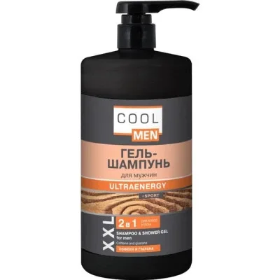 Гель для душу Cool Men Ultraenergy 2 в 1 1 л (4823015941634)