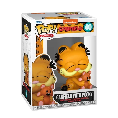 Фігурка Funko Pop серії Гарфілд - Гарфілд з Пукі (80163)