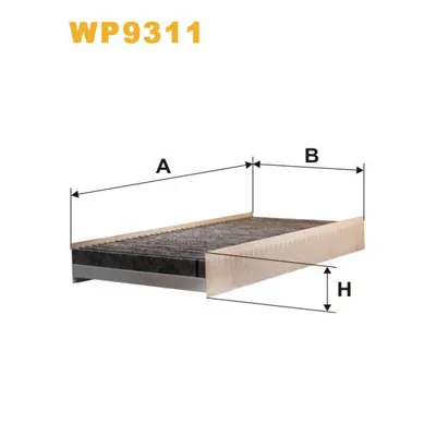 Фільтр салону Wixfiltron WP9311