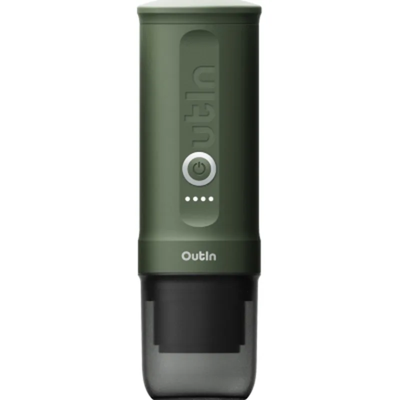 Портативна кавоварка Outin Nano Espresso Machine в дорожньому футлярі OTEM-01 Forest Green (OTEM-01-FG-BAG)