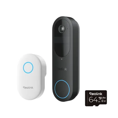 Дверний дзвінок Reolink Video Doorbell Wi-Fi/АКБ (D340B)