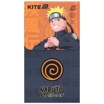 Блокнот Kite на магніті Naruto 60 аркушів, клітинка (NR24-092)