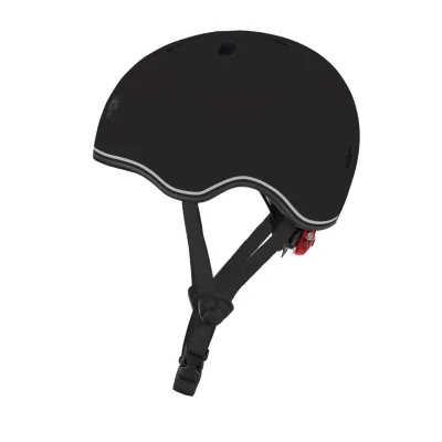 Шолом Globber Go up lights 45-51см чорний, з ліхтариком (506-120)