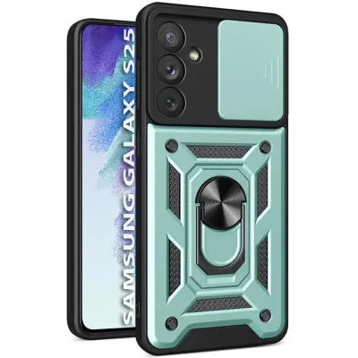 Чохол до мобільного телефона BeCover Military Samsung Galaxy S25 SM-S931 Dark Green (712878)