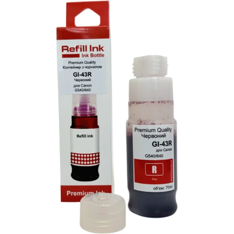 Чорнило Premium Quality Canon GI-43 70мл Red 4716C001 (70264931)