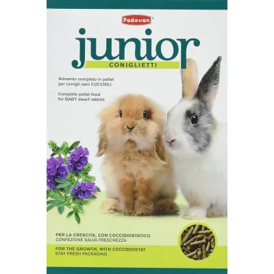 Корм для гризунів Padovan Junior coniglietti 850 г (8001254003863)