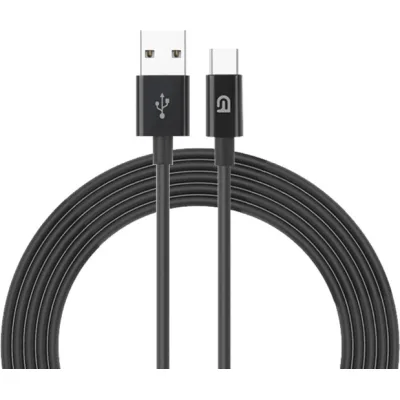 Дата кабель USB 2.0 AM to USB-C 1.2m AMD718BL black Armorstandart (ARM64372)