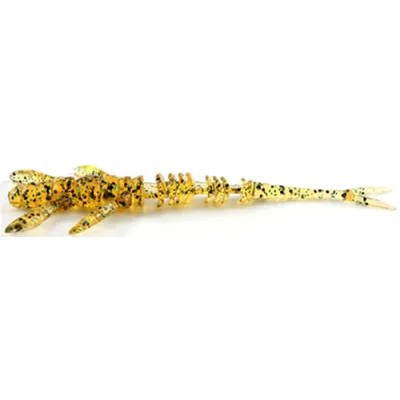 Силікон рибальський FishUP Flit 2" 036 - Caramel/Green&Black (9шт/уп) (1862.00.79)