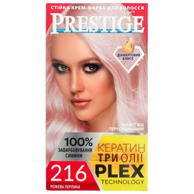 Фарба для волосся Vip's Prestige 216 - Рожева перлина 115 мл (3800010504065)