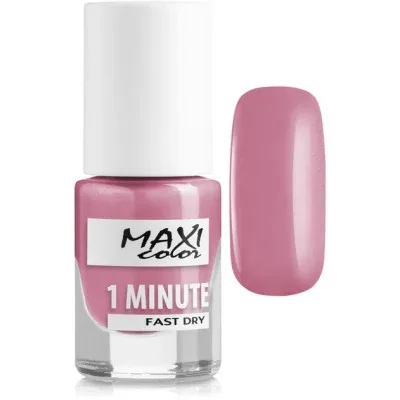 Лак для нігтів Maxi Color 1 Minute Fast Dry 016 (4823082004256)