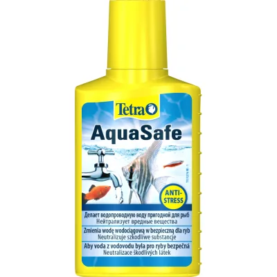 Засіб по догляду за водою Tetra AquaSafe для підготовки води 100 мл на 200 л (4004218805675)