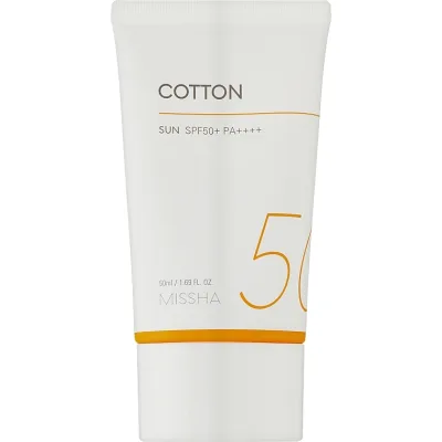 Засіб від засмаги Missha All Around Safe Block Cotton Sun SPF 50+ PA++++ 50 мл (8809747942138)