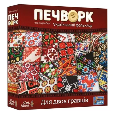 Настільна гра Lord of Boards Печворк. Український фольклор (LOB2412UA)