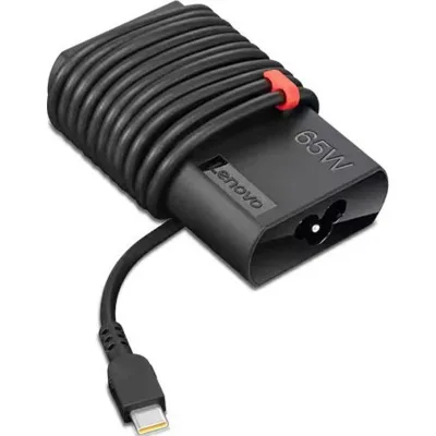 Блок живлення до ноутбуку Lenovo 65W Slim AC (USB-C) (GX20Z46255)
