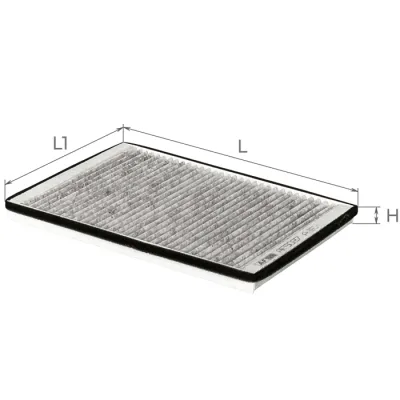 Фільтр салону ALPHA FILTER AF5037a