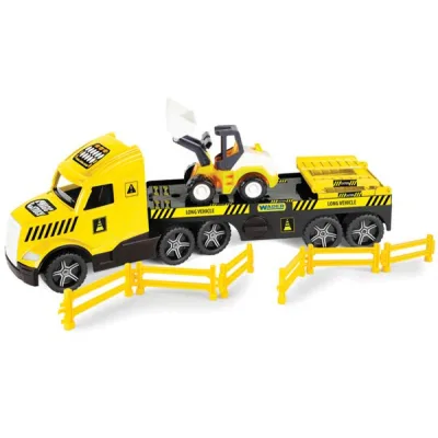 Машинка для дітей Wader Magic Truck Technic з бульдозером (36430)