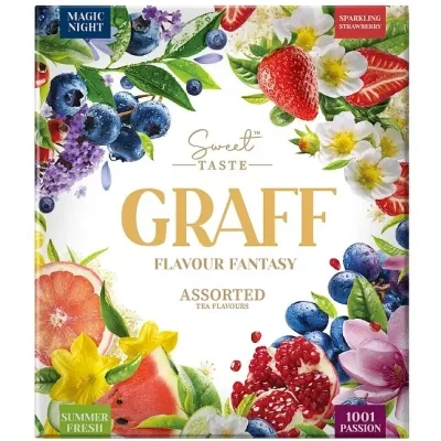 Чай Graff Асорті Смакова фантазія/Flavour Fantasy 32 пакетики (4820279612683)