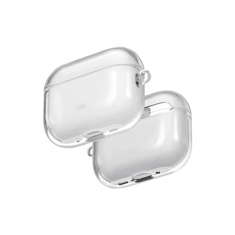 Чохол для навушників Uniq Чохол UNIQ Glase для AirPods Pro 3 Прозорий UNIQ-AIRPODSPRO3-GLSGCLR 8886463696798 (8886463696798)