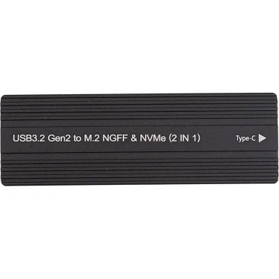 Кишеня зовнішня PowerPlant SSD Premium M.2 PCIe NGFF/NVMe USB3.2 (HC380510)