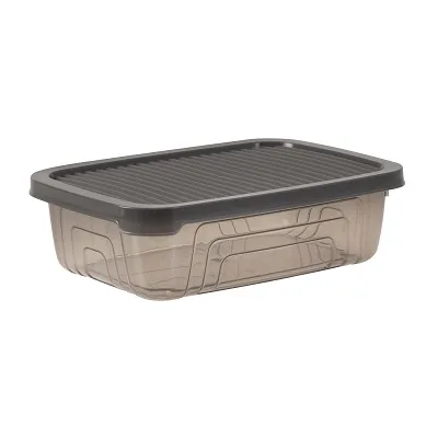 Харчовий контейнер Herevin Bowl Grey прямокутний 0.350 л (161330-012)