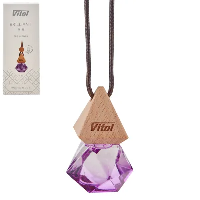Ароматизатор для автомобіля VITOL Air White Musk 8мл (VBA05)