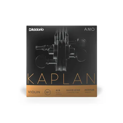Струни для скрипки D'Addario Kaplan Amo Violin String Set 4/4 Scale Medium Tension (KA310 4/4M)