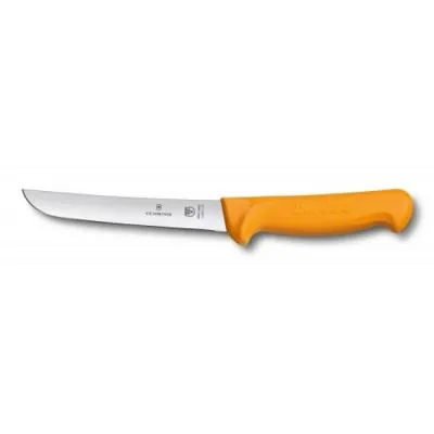 Кухонний ніж Victorinox Swibo, Boning, помаранчевий, широкий, 16 см (5.8407.16)