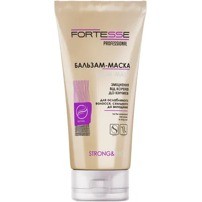 Кондиціонер для волосся Fortesse Professional Strong & Thick Balm-Mask 200 мл (4823115501547)