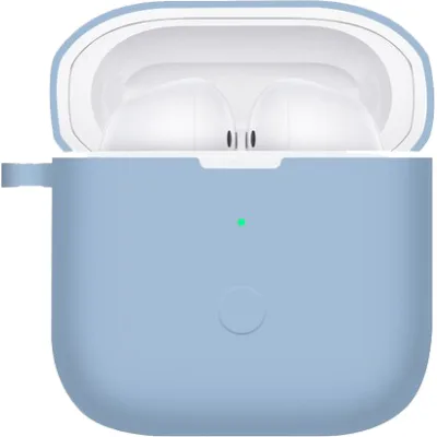 Чохол для навушників BeCover Silicon для Xiaomi Redmi Buds 3 Light Blue (709590)
