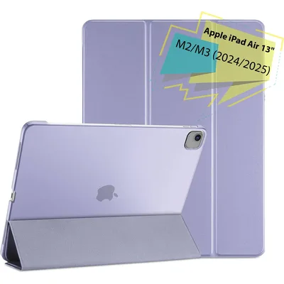 Чохол до планшета BeCover Tri Fold Hard Apple iPad Air 13" M2/M3 (2024/2025) Purple (711725)