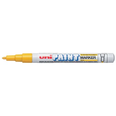 Маркер UNI перманентний Paint Жовтий 0.8-1.2 мм (PX-21.Yellow)