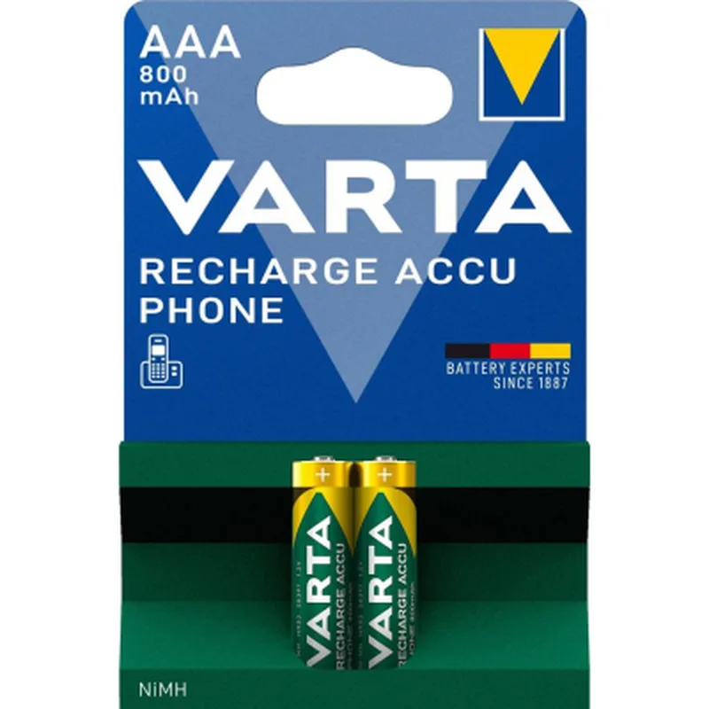Varta AAA 800 mAh NiMh 2шт. Phone (58398101402)