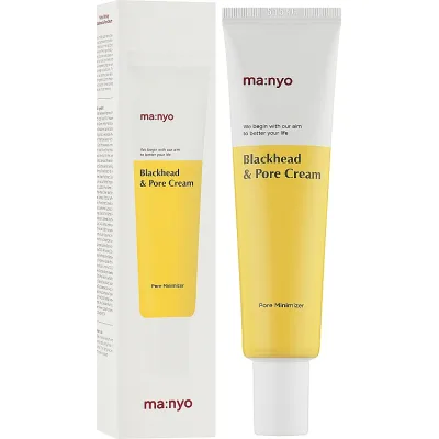 Крем для обличчя Manyo Blackhead & Pore Cream Очищувальний для боротьби з чорними цятками 30 мл (8809730952908)