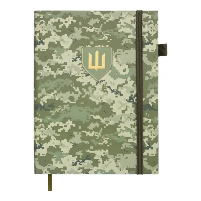 Тижневик Buromax датований 2026 MILITARY, А5 світло-зелений (BM.21134-15)