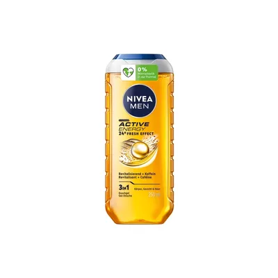 Гель для душу Nivea MEN Active Energy 24H Fresh Effect Shower Gel 250 мл (9005800341637)