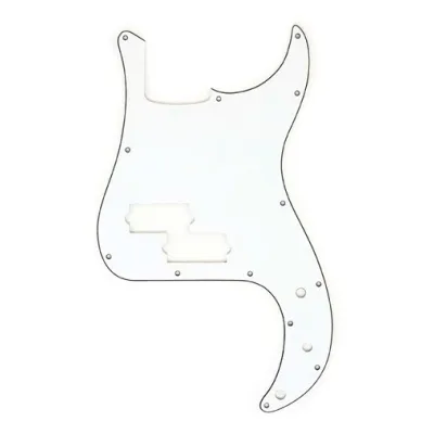 Пікгард панель для гітари Paxphil M18 P-Bass Pickguard (White)