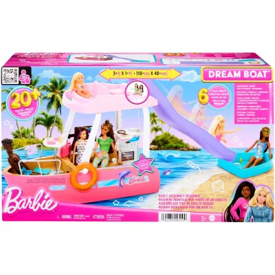 Ігровий набір Barbie Катер мрії Barbie (HJV37)