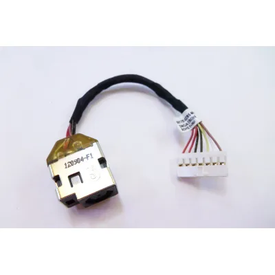 Роз'єм живлення ноутбука з кабелем для HP PJ257 (7.4mm x 5.0mm + center pin), 7-pin, Універсальний (A49050)