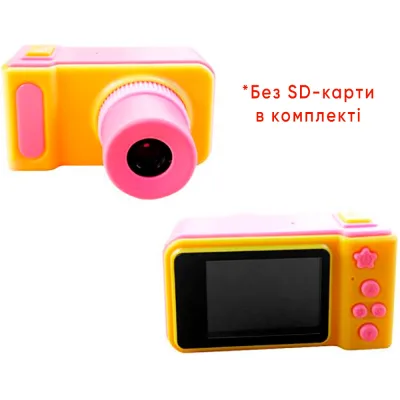 Дитячий фотоапарат Evo-kids цифровий Yellow (Photo-01 PN-Y)