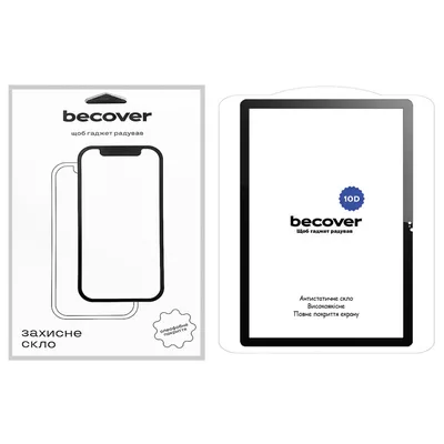 Скло захисне BeCover 10D Lenovo Tab P11 (2nd Gen) (TB-350FU/TB-350XU) 11.5" Black (710579)